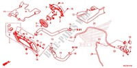 RADIATORE per Honda CBR 500 R ABS BLANCHE 2013