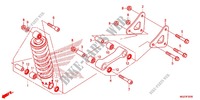 CUSCINO POSTERIORE(2) per Honda CBR 500 R ABS BLANCHE 2013