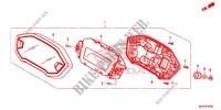 INDICATORE COMBINAZIONE per Honda CBR 500 R ABS BLANCHE 2013