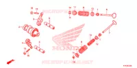 ALBERO A CAMME/VALVOLA per Honda CRF 110 2013