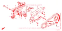 BRACCIO OSCILLANTE/CASSA CATENA per Honda CRF 110 2013