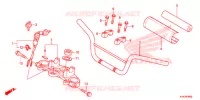 CONDOTTO MANIGLIA/PONTE SOPRA (2) per Honda CRF 110 2013