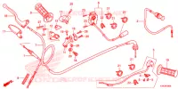 LEVA MANIGLIA/INTERRUTTORE/CAVO(1) per Honda CRF 110 2013