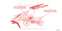 STRISCIA/MARCHIO(1) per Honda CRF 110 2013