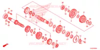 TRASMISSIONE per Honda CRF 110 2013