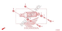 CUSCINO POSTERIORE(2) per Honda CRF 110 2015