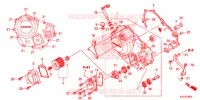 COPERTURA CASSA MANOVELLA per Honda CRF 250 L ROJO 2014