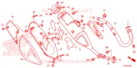 SMORZATORE SCARICO(2) per Honda CRF 250 L ROJO 2014