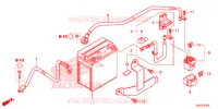 BARDATURA FILO/BATTERIA per Honda CRF 250 L RED 2013