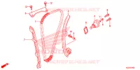CATENA CAMMA/TENSIONE per Honda CRF 250 L RED 2013