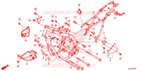 CORPO TELAIO per Honda CRF 250 L RED 2013