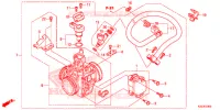 CORPO VALVOLA IMMISSIONE per Honda CRF 250 L RED 2013