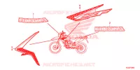 EMBLEMA/STRISCIA (CRF250L) per Honda CRF 250 L RED 2013