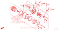 MOTORE AVVIATORE per Honda CRF 250 L RED 2013