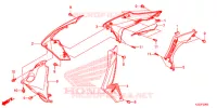 RIPARO RADIATORE per Honda CRF 250 L RED 2013