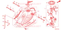 SERBATOIO COMBUSTIBILE per Honda CRF 250 L RED 2013