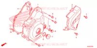 COPERTURA CASSA MANOVELLA/ GENERATORE(2) per Honda CRF 250 L RED 2014