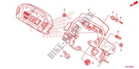 INDICATORE COMBINAZIONE per Honda CRF 250 L RED 2014