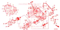 COPERTURA CASSA MANOVELLA per Honda CRF 250 M RED 2015