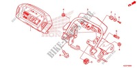 INDICATORE COMBINAZIONE per Honda CRF 250 M RED 2014