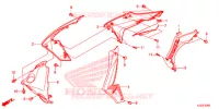 RIPARO RADIATORE per Honda CRF 250 M RED 2015