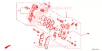 CALIBRO FRENO ANTERIORE per Honda CRF 450 R 2013