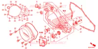 COPERTURA CASSA MANOVELLA/POMPA ACQUA per Honda CRF 450 R 2013