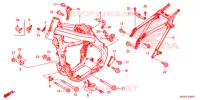 CORPO TELAIO per Honda CRF 450 R 2013