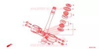 GAMBA STERZO/PONTE SOPRA per Honda CRF 450 R 2013