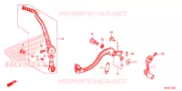 PEDALE/BRACCIO AVVIATORE A TIRO per Honda CRF 450 R 2013