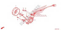 COPERTURA CASSA MANOVELLA/ GENERATORE(2) per Honda CRF 450 R 2014