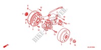 COPERTURA CASSA MANOVELLA/ GENERATORE(2) per Honda CRF 50 2012