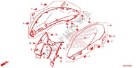 COPERTURA SOPRA/LAMPADA POSIZIONE per Honda CTX 700 ABS 2014
