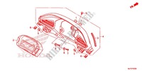 INDICATORE COMBINAZIONE per Honda CTX 700 DUAL CLUTCH 2014