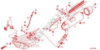 SMORZATORE SCARICO(2) per Honda CTX 700 N ABS 2014