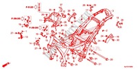 CORPO TELAIO per Honda CTX 700 N DUAL CLUTCH 2014