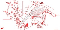 PARAFANGO ANTERIORE per Honda CTX 700 N DUAL CLUTCH ABS 2014