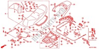 SEDILE SINGOLO(2) per Honda SILVER WING 600 2011
