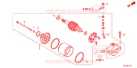 MOTORE AVVIATORE per Honda STORM 125 DISCO DELANTERO 4AG 2012