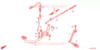 PEDALE per Honda STORM 125 DISCO DELANTERO 4AG 2012