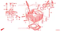 TESTATA per Honda STORM 125 DISCO DELANTERO 4AG 2012