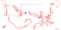 LEVA MANIGLIA/INTERRUTTORE/CAVO(1) per Honda VISION 110 2014