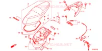 SEDILE/SCATOLA BAGAGLI per Honda VISION 110 2014