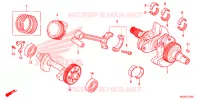 ALBERO A GOMITI/PISTONE per Honda NC 700 ABS DCT 35KW 2013