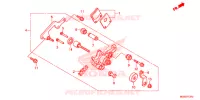 CALIBRO FRENO PARCHEGGIO per Honda NC 700 ABS DCT 35KW 2013