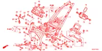 CORPO TELAIO per Honda NC 700 ABS DCT 35KW 2013