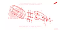 INDICATORE COMBINAZIONE per Honda NC 700 ABS DCT 35KW 2013