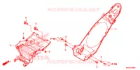 PARAFANGO POSTERIORE per Honda NC 700 ABS DCT 35KW 2013