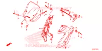 RIPARO ANTERIORE per Honda NC 700 ABS DCT 35KW 2013