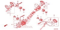 FRECCIA LAMPEGGIATORE per Honda NC 700 ABS DCT 35KW 2013